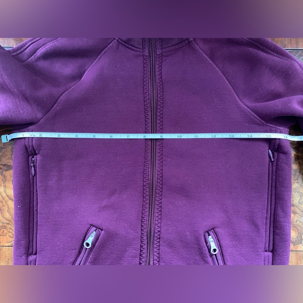 Lululemon full zip jacket in purple size S - Picture 8 of 9
